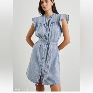 Rails | Dresses | Rails Letta Denim Blue Dress Nwt | Poshmark